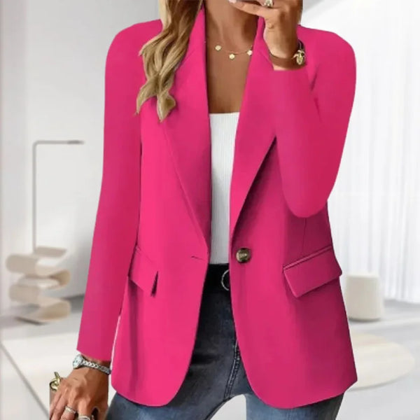 Slim Long-Sleeved Blazer